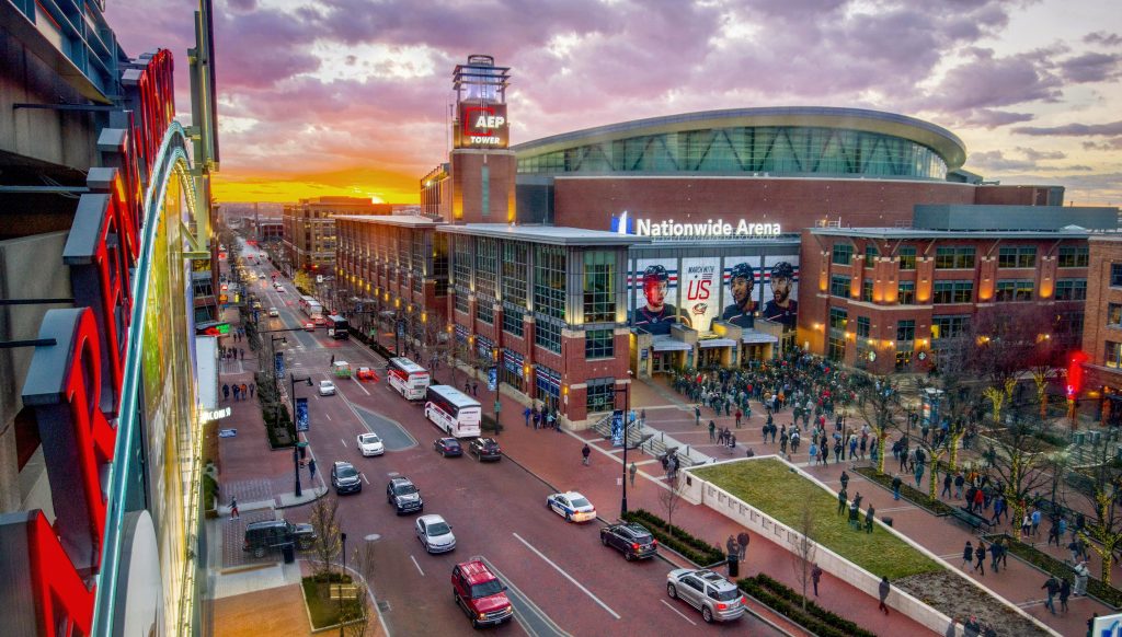 Photo of the Arena District, Columbus, Ohio